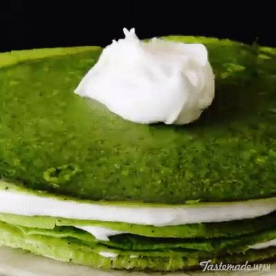 Bạn muốn thử làm crepe ngàn lớp vị matcha hình... vuông không? - Hình 2