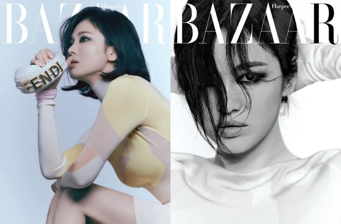 Song Hye Kyo xuống tóc, xuất hiện ma mị sau thông tin Hyun Bin lên xe hoa với Son Ye Jin - Hình 7