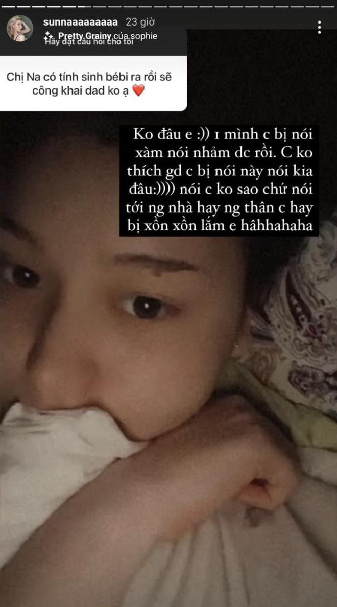 Sunna đáp trả cực gắt khi bị hỏi khó về danh tính chồng và chuyện cưới xin hậu công khai mang bầu - Hình 3