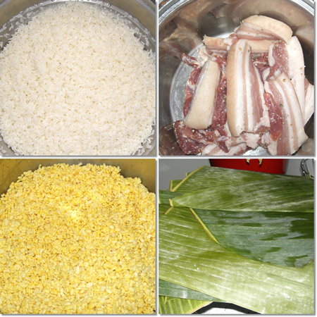 Bánh tét mùng 3, bánh ít lăn dẻo thơm - Hình 1