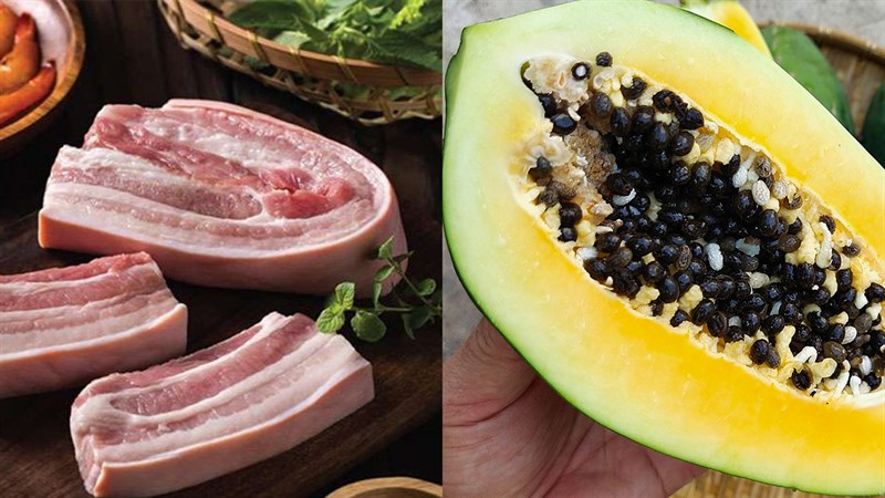 Cách làm đu đủ kho thịt heo mềm ngon đậm đà cho bữa cơm - Hình 1