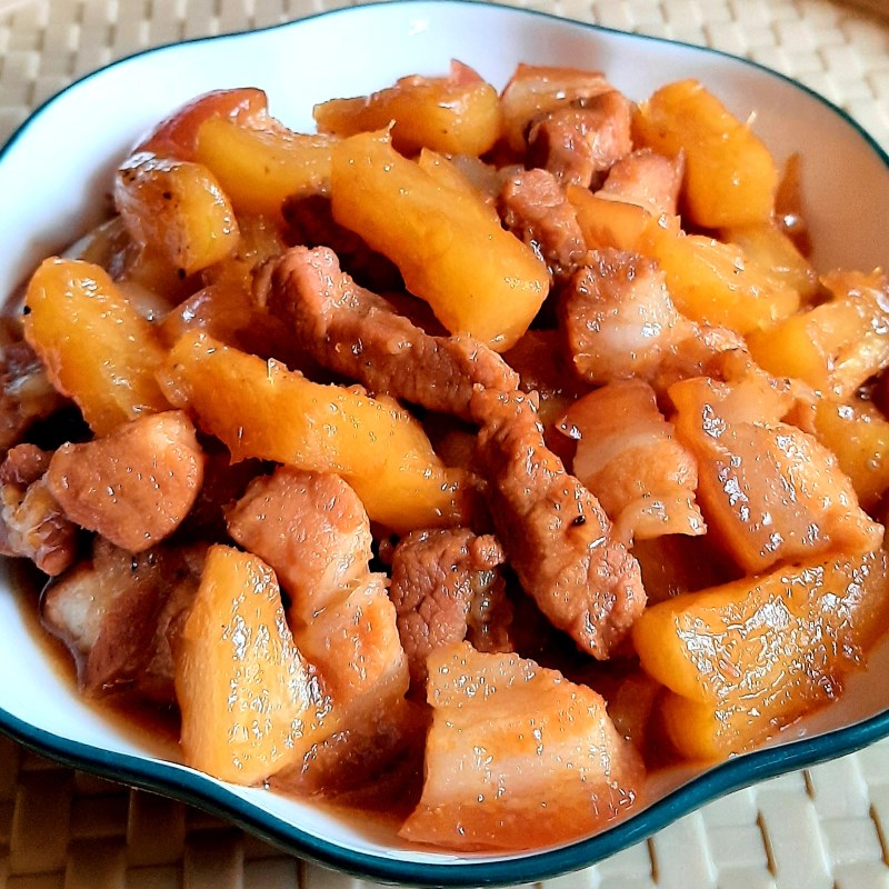 Cách làm thịt kho dứa (kho thơm) ngon chua ngọt đậm đà cho bữa cơm - Hình 14