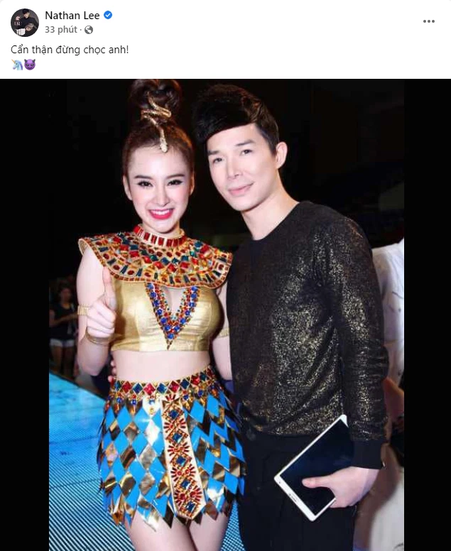 Angela Phương Trinh bị Nathan Lee đào phốt sau màn cầu hôn của Cao Thái Sơn - Hình 1