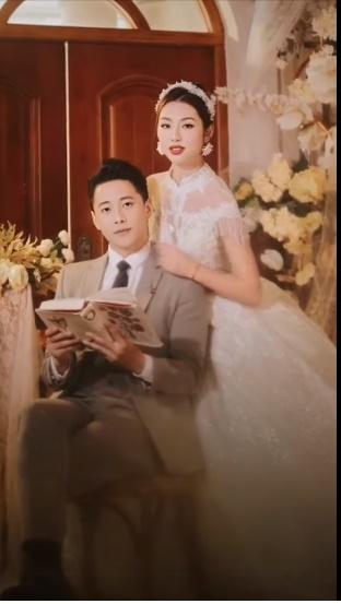 Ảnh cưới Hoa hậu Thùy Tiên và Vlogger nổi tiếng Quang Linh gây sốt rần rần cõi mạng - Hình 5