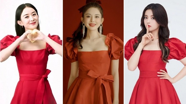 Mỹ nhân đình đám Cbiz đụng hàng: Triệu Lệ Dĩnh thua đàn em, Triệu Lộ Tư - Cúc Tịnh Y ai đỉnh hơn? - Hình 8