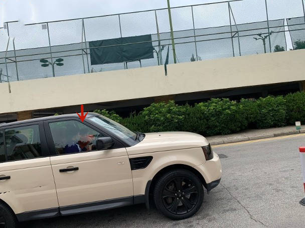 Trương Bá Chi làm tài xế 'bất đắc dĩ, lái Land Rover chở con trai đi mua sắm - Hình 3
