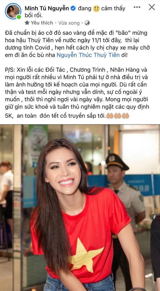 Minh Tú tiết lộ bị trầm cảm nhẹ hậu Covid-19, tình hình sức khỏe hiện tại khiến fan lo lắng - Hình 2