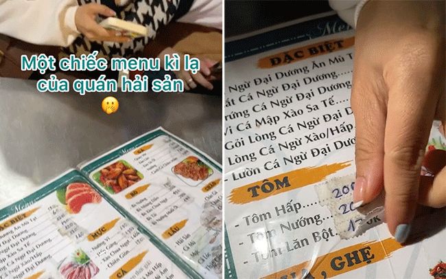 Phát hiện quán ốc có chiếc menu rất kỳ lạ: Giá món bị dán đè lên, khi bóc ra thì ngã ngửa trước sự thật - Hình 3