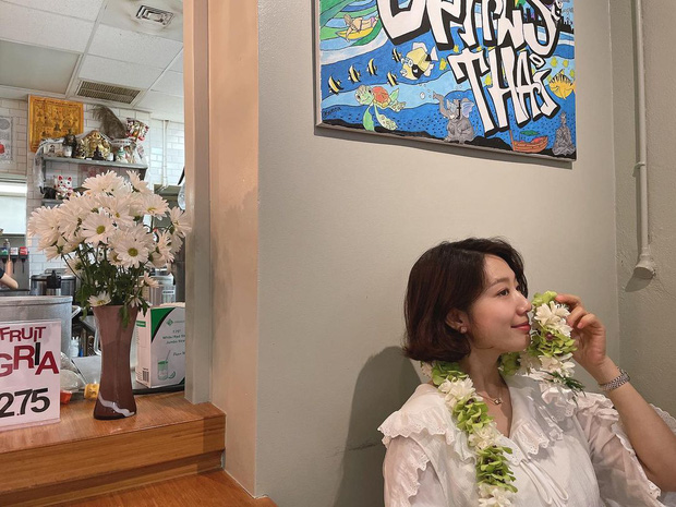 Park Shin Hye lộ diện, nhan sắc chuẩn mẹ bỉm nhận được cả triệu lượt tim và lên cả top Naver - Hình 3
