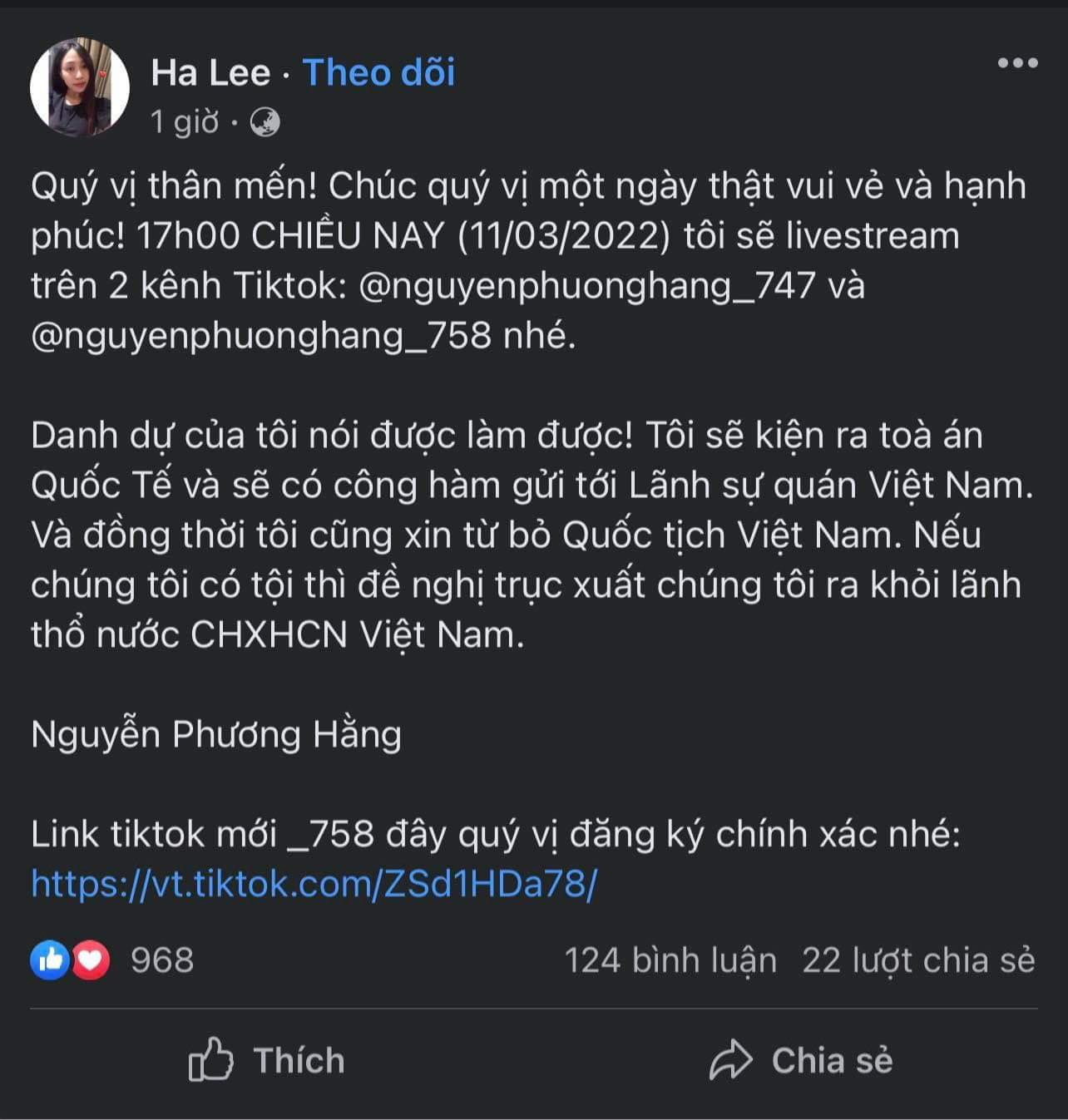 Nguyễn Sin đá xéo bà Phương Hằng khi đòi bỏ quốc tịch, thuê hẳn luật sư quốc tế - Hình 2