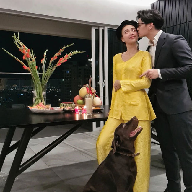 Ngô Thanh Vân và cuộc sống ngọt ngào chuẩn kiểu vợ chồng son với Huy Trần - Hình 5