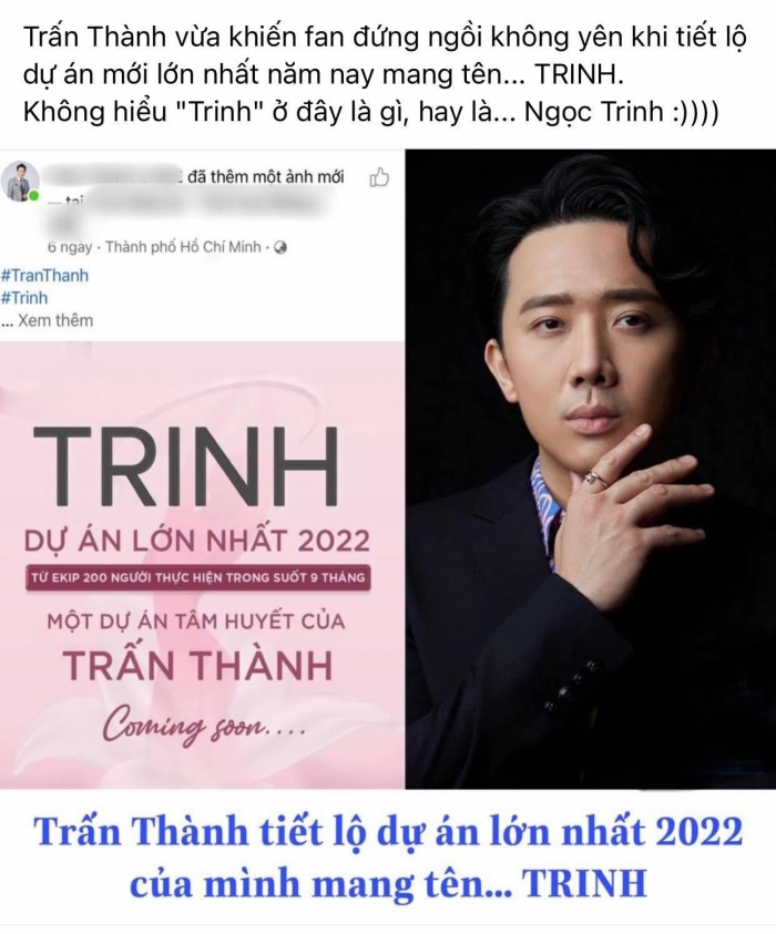 MC Trấn Thành dương tính với Covid-19, Hari Won đăng dòng trạng thái gây hoang mang - Hình 6