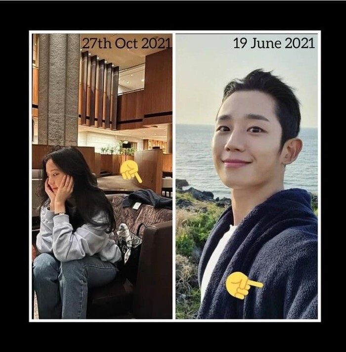 Jung Hae In has liked Jisoo (BLACKPINK) for many years before collaborating on &#39;Snowdrop&#39; - Photo 9