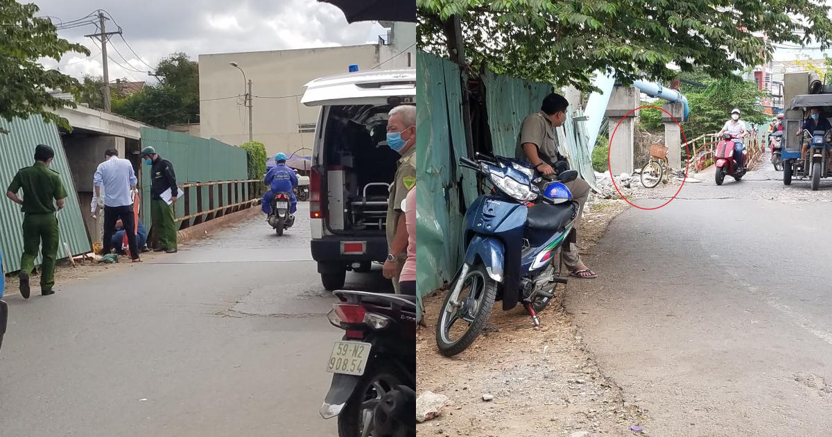 TP.HCM: NgÆ°á»i bÃ¡n gÃ  lao xuá»'ng dÃ²ng kÃªnh Ä'en vá»›t ngÆ°á»i phá»¥