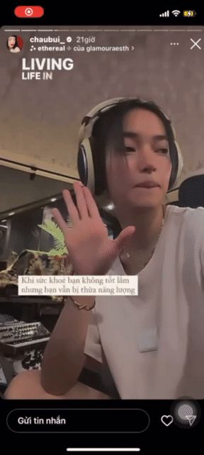 Châu Bùi chả kiêng dè gì nữa: công khai check-in nhún nhảy cực nhiệt ngay trong studio riêng ở nhà Binz! - Hình 1