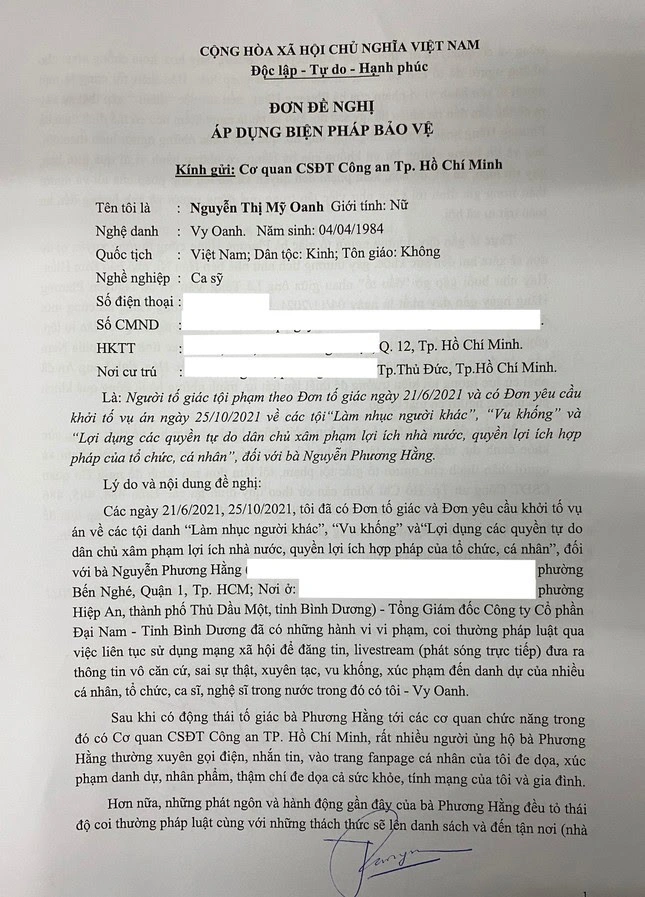 Bà Phương Hằng bị bắt tạm giam, Đàm Vĩnh Hưng - Vy Oanh vui sướng gáy cực mạnh - Hình 2