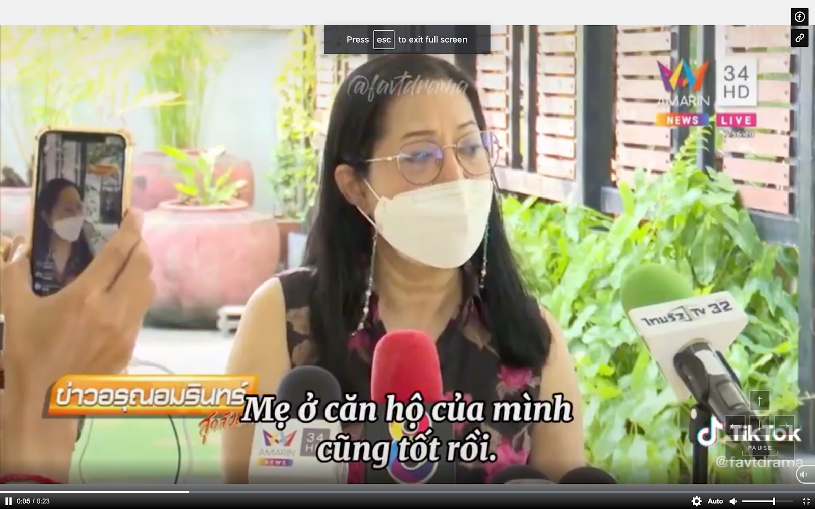 Mẹ diễn viên Chiếc lá cuốn bay cười cợt, nói không dám ở nhà con gái vì... sợ ma - Hình 3