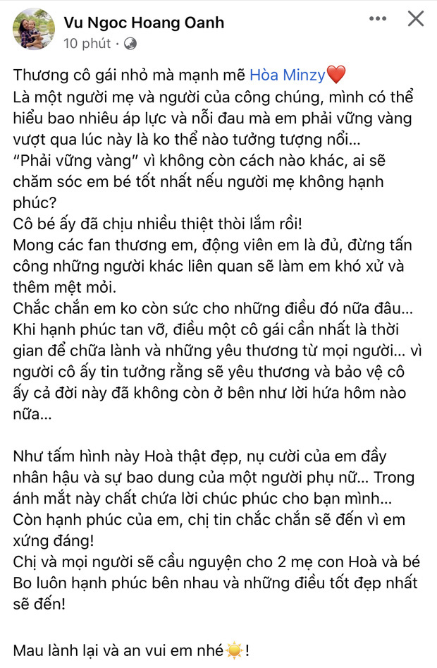 Á hậu Hoàng Oanh: 'Sợ nhất là ngoảnh mặt ra đi mà không nói một lời và mình mãi không biết lý do' - Hình 6