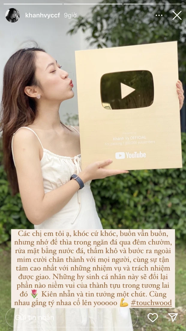 Hot girl 7 thứ tiếng Khánh Vy tiết lộ điều bất ổn: 3h sáng vừa khóc vừa nôn - Hình 4