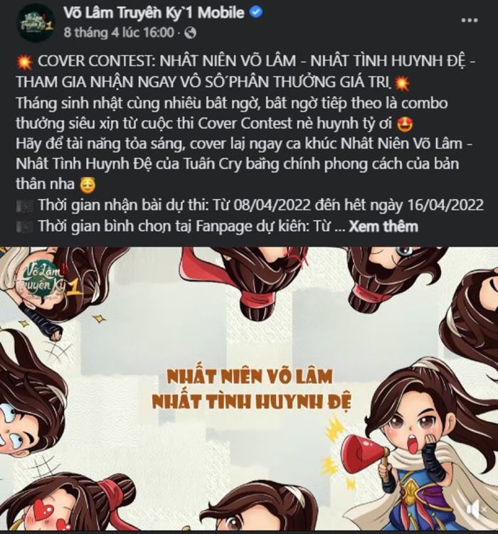 Game thủ nhộn nhịp cover ca khúc mừng sinh nhật của Võ Lâm Truyền Kỳ 1 Mobile - Hình 1