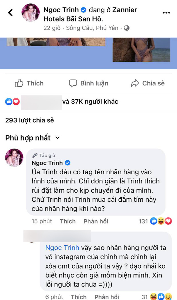 Ngọc Trinh mặc kệ bị tố dùng đồ nhái, tung bộ ảnh với kiểu đứng nhức mắt - Hình 7