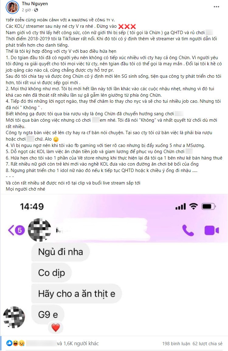 Cô Chip và dàn nữ streamer đồng loạt lên tiếng từng bị gạ gẫm ăn thịt, sử dụng chất cấm - Hình 8