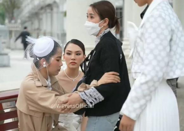 Nam Em gặp vấn đề sức khoẻ nghiêm trọng tại Miss World 2022, khóc nấc khi bị hủy thi - Hình 1