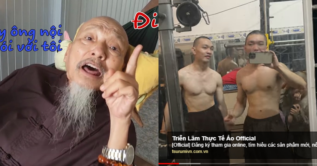 Tịnh Thất Bồng Lai nguy cơ bóc lịch, đồ đệ Lê Tùng Vân ở ngoài vui vẻ tập tạ, khoe body 6 múi - Hình 8