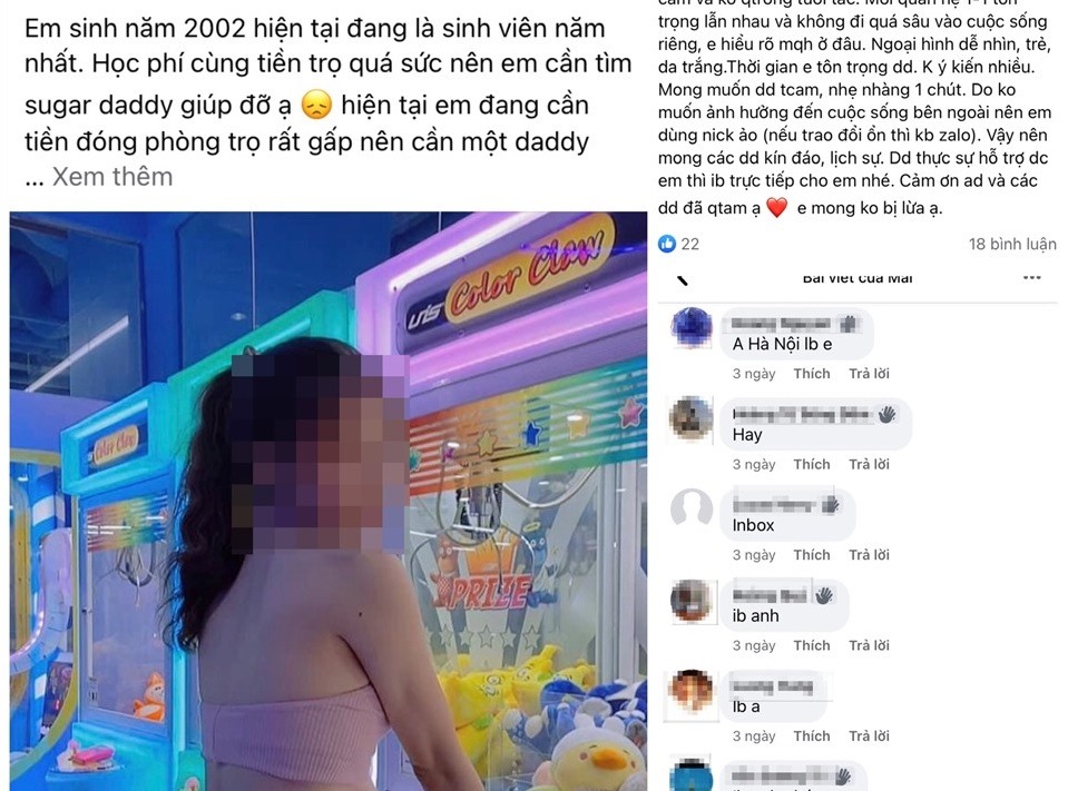 Tuổi trẻ tài cao: Nữ sinh viên năm nhất làm má mì, cầm đầu đường dây mua bán dâm Sugar Baby - Sugar Daddy - Hình 6