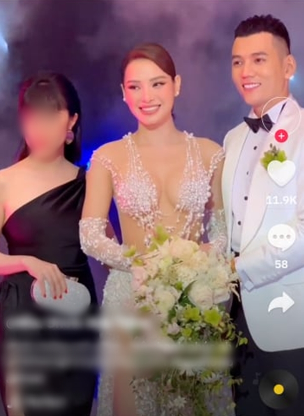 Phương Trinh Jolie vướng ồn ào hậu hôn lễ: Váy cưới nhìn như đồ tắm - Hình 3