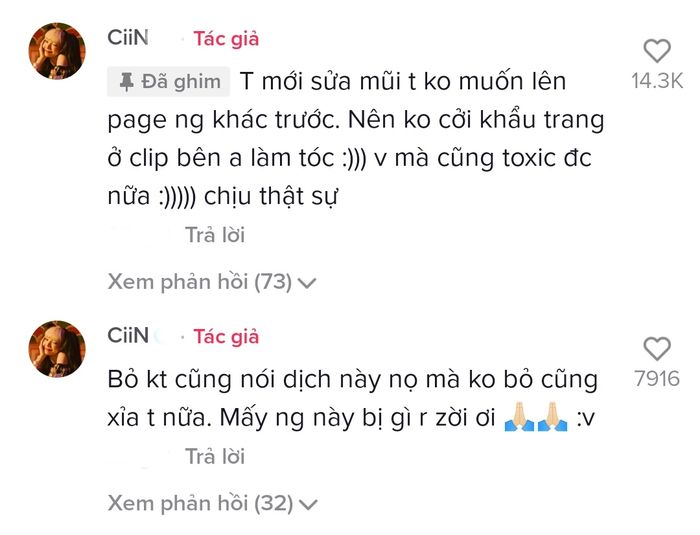 Lisa Việt Nam CiiN sửa mũi sau khi liên tiếp bị chê bai, nhan sắc sau trùng tu thế nào? - Hình 3