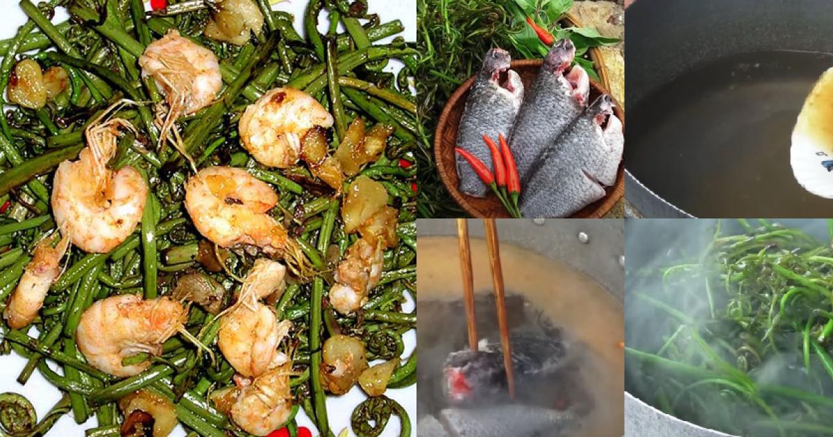 Rau chạy : 4 cách làm món ăn chân phương, giòn ngon cực thanh mát - Ẩm thực - Việt Giải Trí