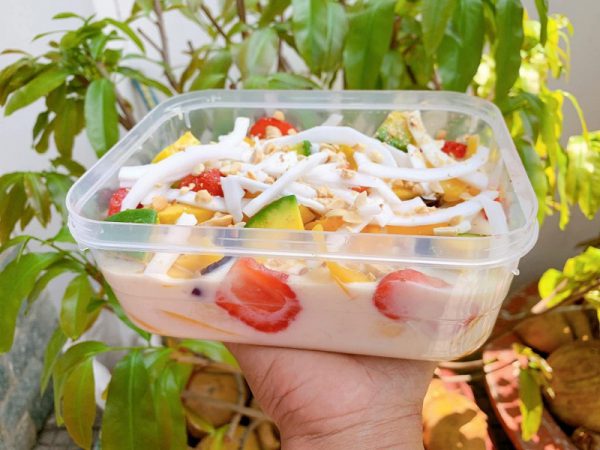 Món kem chuối trái cây thơm béo giải nhiệt - Hình 1