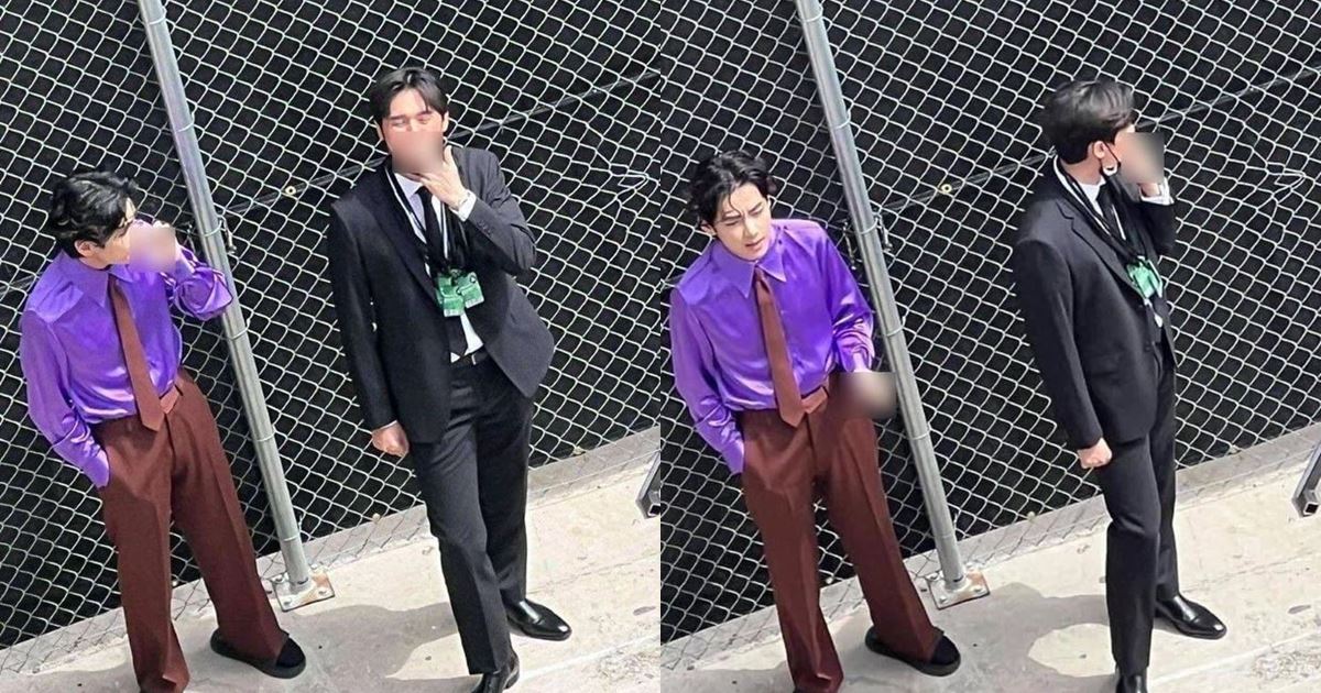 V (BTS) có hành động gây tranh cãi ngay sau cánh gà Grammy 2022, netizen không ngừng chỉ trích - Hình 7