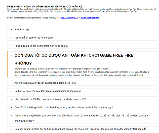 Với việc cài điều khoản này, cha mẹ rất khó, thậm chí không thể đổ lỗi cho Garena khi con mình chơi Free Fire - Hình 3