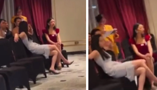 Nam Em để lộ body phì nhiêu, đô con, bắp tay to lạ thường giữa dàn mỹ nhân Miss World - Hình 10