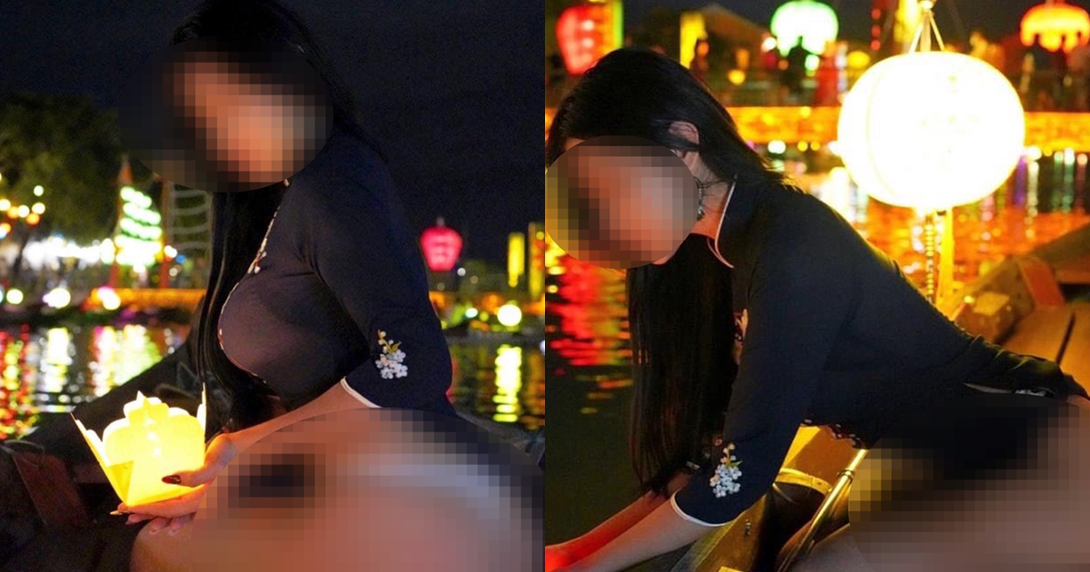 SỐC: Hot girl mặc áo dài phản cảm du lịch Hội An, sửng sốt trước loạt ảnh người lớn lố lăng - Hình 7