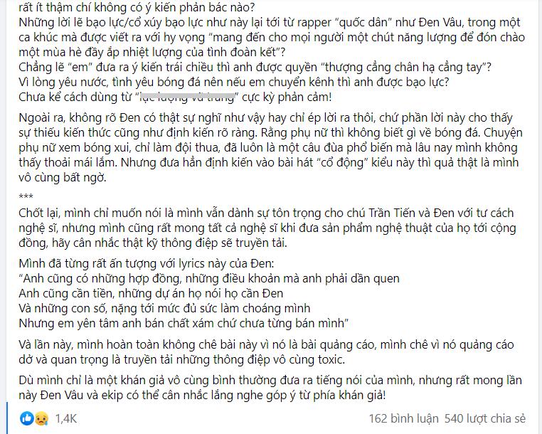 Đen Vâu bị chỉ trích vì coi thường và cổ súy bạo lực phụ nữ trong MV mới - Hình 4