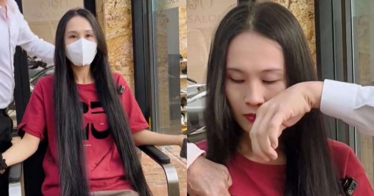 Cô gái cắt phăng mái tóc nuôi 15 năm để tặng cho bệnh nhân ung thư, thợ tóc nhắn nhủ khiến CĐM rơi nước mắt - Hình 10