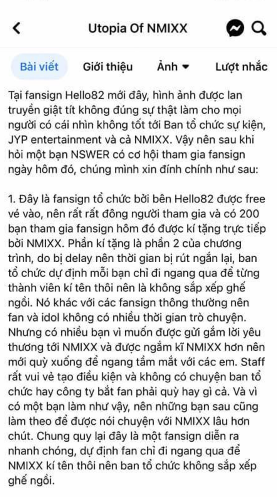 NMIXX bị chỉ trích nặng nề khi để hàng loạt fan quỳ gối xin chữ ký - Hình 4