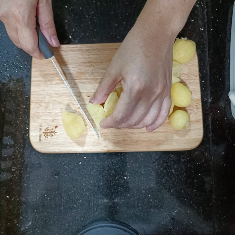 Cách làm món cháo tim heo nấu với khoai tây thơm ngon bổ dưỡng cực đơn giản - Hình 8