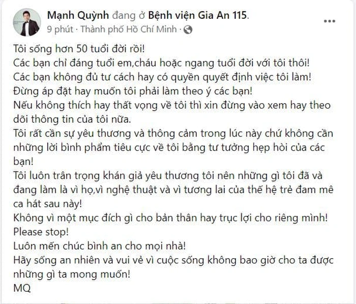 Mạnh Quỳnh đăng đàn bức xúc hậu đêm diễn tưởng nhớ Phi Nhung khiến dân tình hoang mang - Hình 6