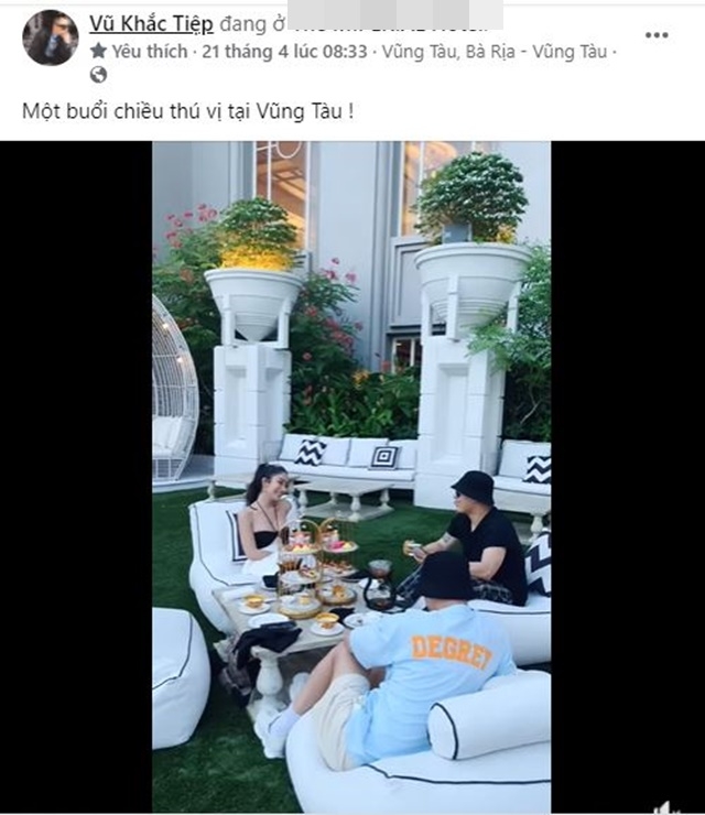 Vũ Khắc Tiệp lộ ảnh ôm hôn 'gái lạ', CĐM đồng loạt gọi tên Ngọc Trinh - Hình 5