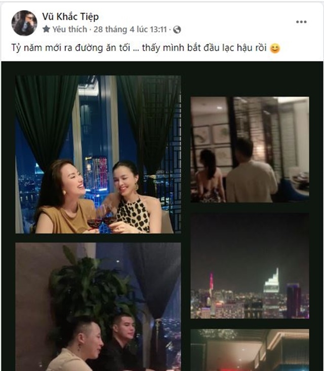 Vũ Khắc Tiệp lộ ảnh ôm hôn 'gái lạ', CĐM đồng loạt gọi tên Ngọc Trinh - Hình 6
