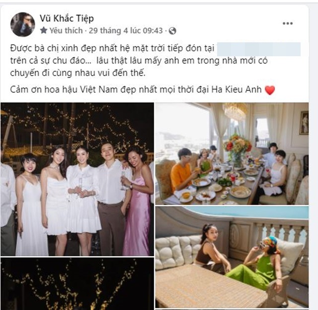 Vũ Khắc Tiệp lộ ảnh ôm hôn 'gái lạ', CĐM đồng loạt gọi tên Ngọc Trinh - Hình 7
