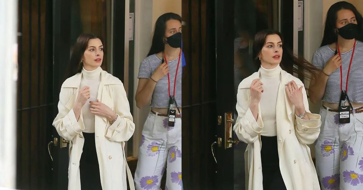 Anne Hathaway gây choáng với nhan sắc U40, vẻ đẹp siêu thực chuẩn công chúa Disney - Hình 9