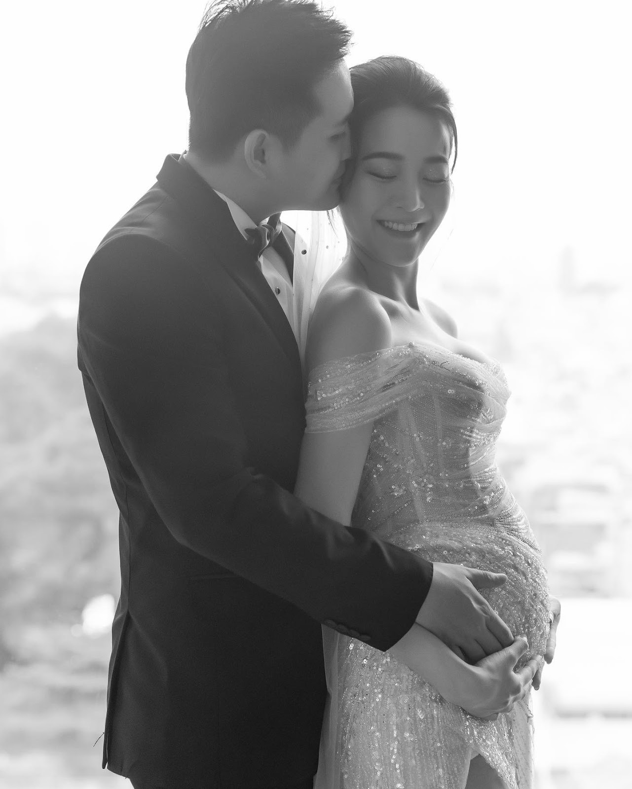 Karen Nguyễn khoe bụng bầu lớn trong ngày lễ vu quy, tiết lộ giới tính nhóc tì - Hình 11