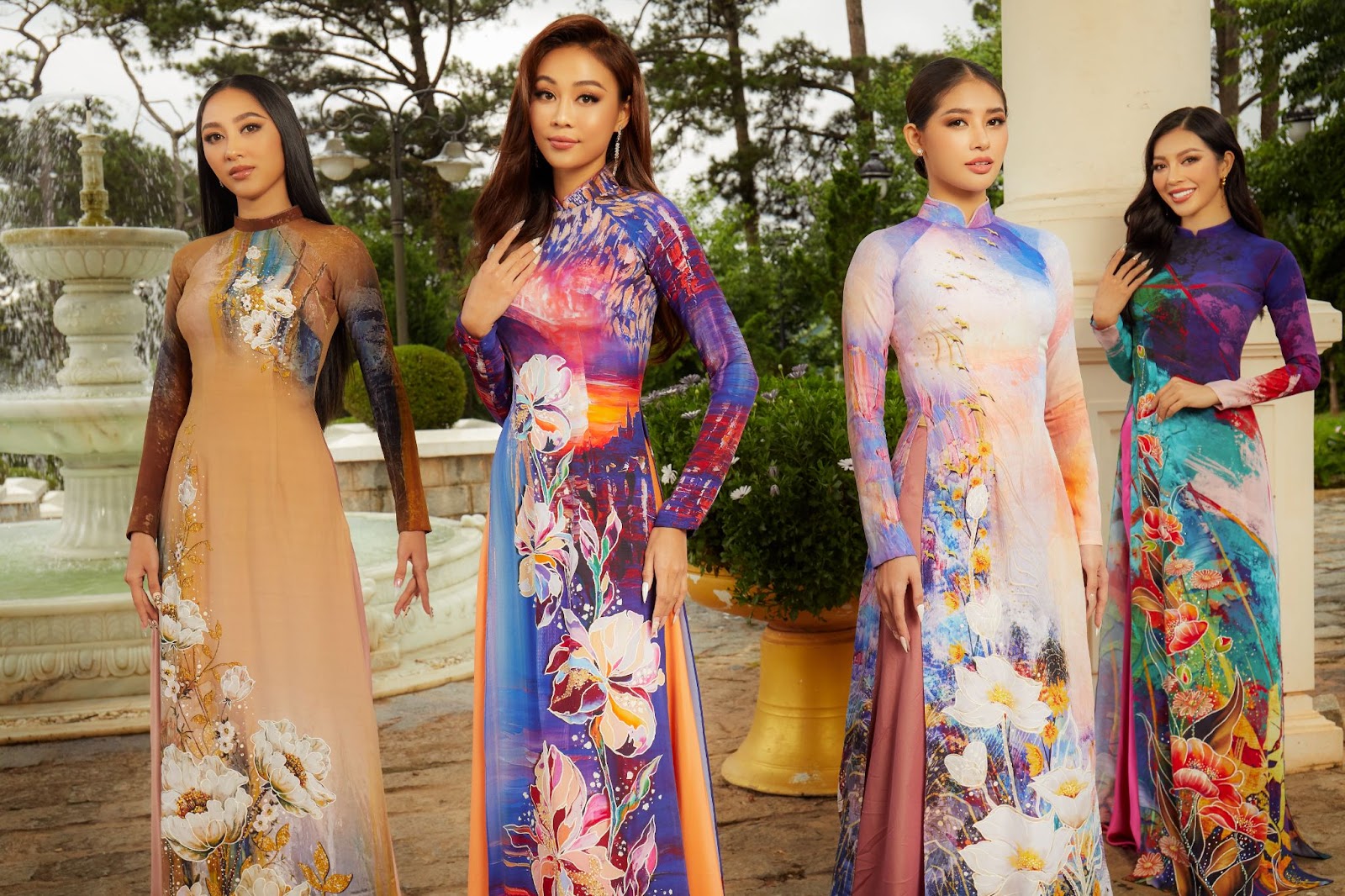 Top 41 Hoa hậu Hoàn vũ Việt Nam nền nã trong tà áo dài trước thềm chung kết - Hình 2