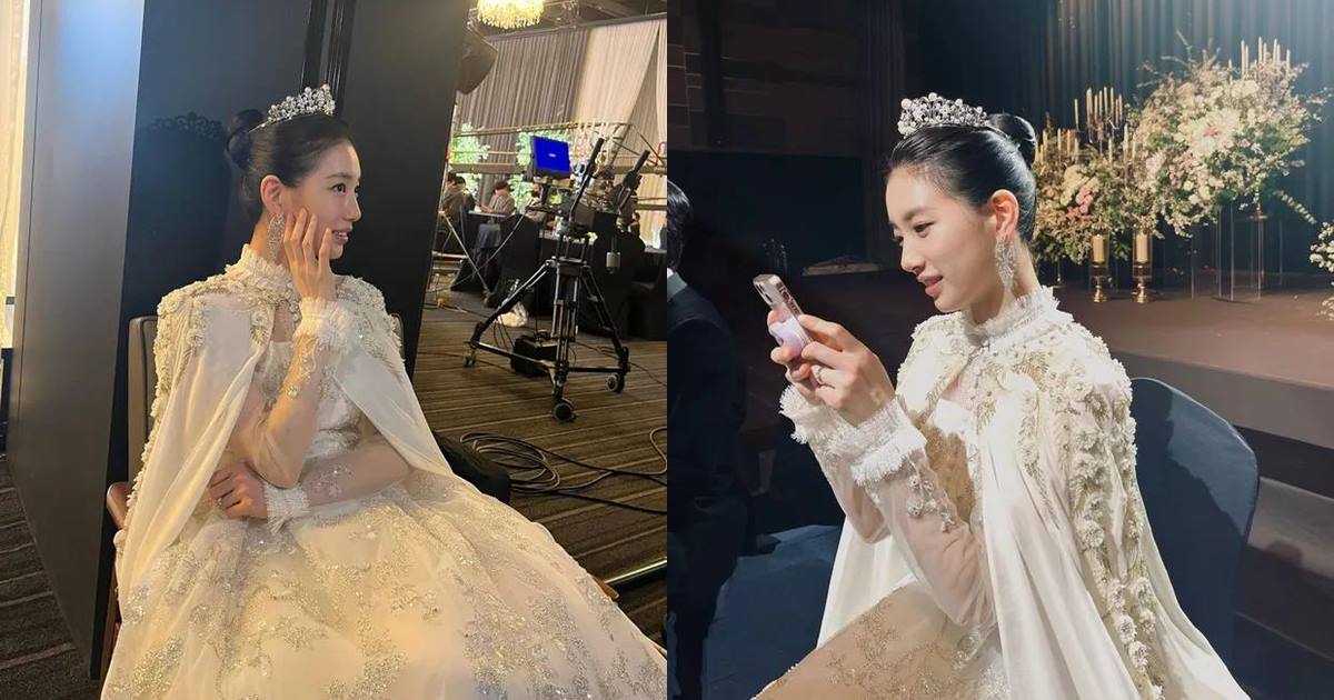 Suzy diện váy cưới tiền tỷ trong hôn lễ với CEO, nhan sắc nữ thần đạt đến ngưỡng đỉnh cao - Hình 9