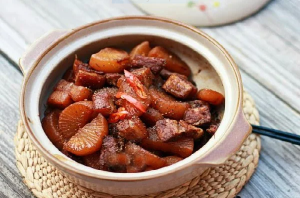 Cách làm món thịt kho củ cải trắng mềm ngon đưa cơm - Hình 2
